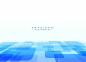 Free vector abstract techno slyle blue background