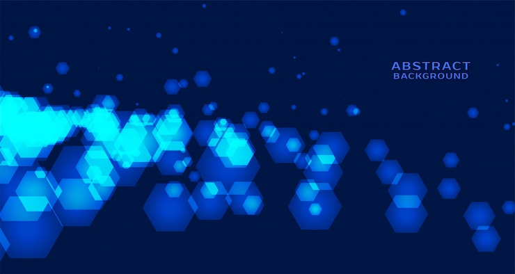 Free Vector abstract technology background with hexagonal shapes