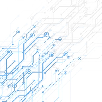 Abstract technology circuit board