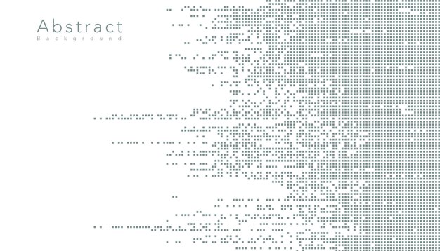 Абстрактные технологии цифровых данных квадратный пиксель