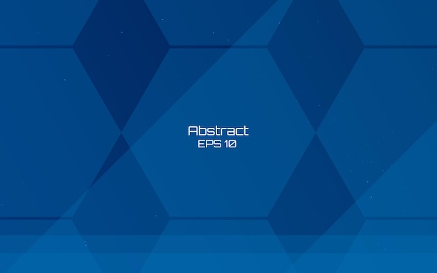Abstract technology hexagonal vector background
