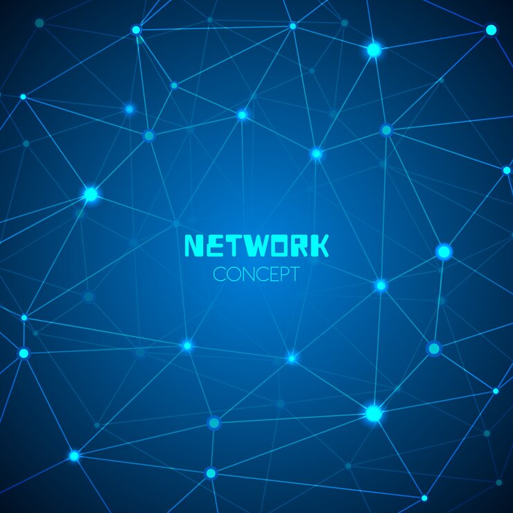 मुफ़्त वेक्टर abstract technology network concept
