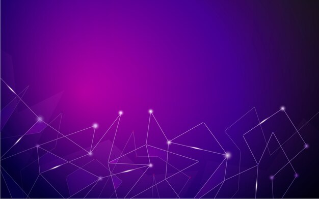 Abstract technology particle background