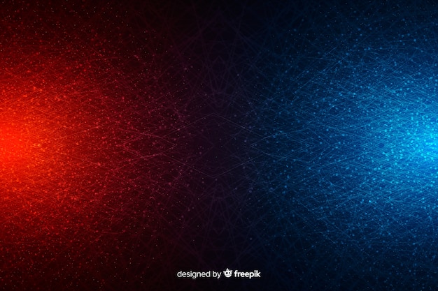 Abstract technology particle background