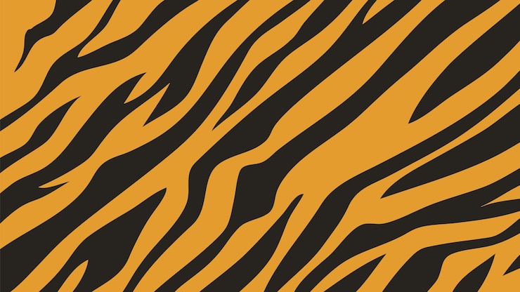 Free Vector abstract tiger stripe pattern design