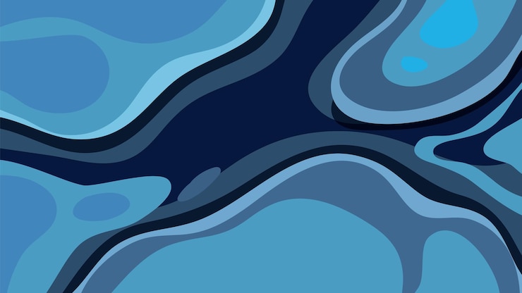 Free Vector abstract top view of biodiversity