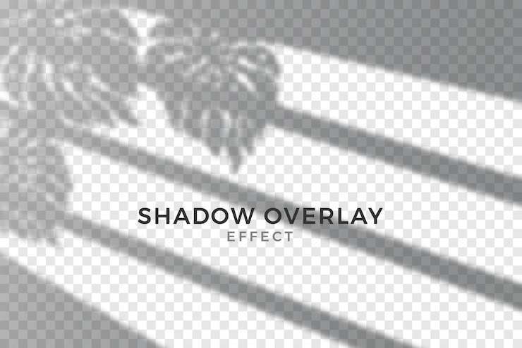 Free Vector abstract transparent shadows overlay effect