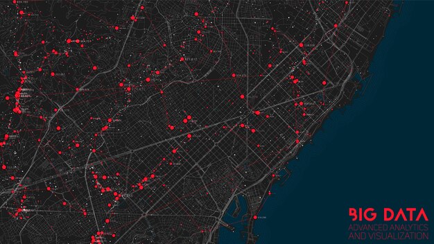 빅 데이터의 추상 도시 재무 구조 분석