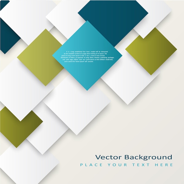 Free vector abstract vector squares background.