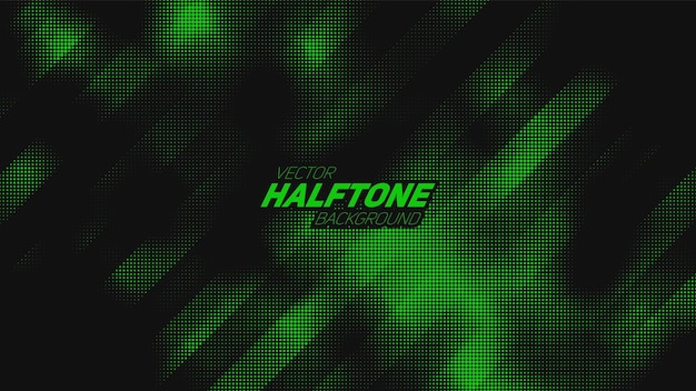 Abstract vector torn green halftone background Scrathed dotted texture element