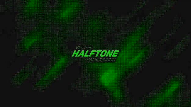 Abstract vector torn green halftone background Scrathed dotted texture element