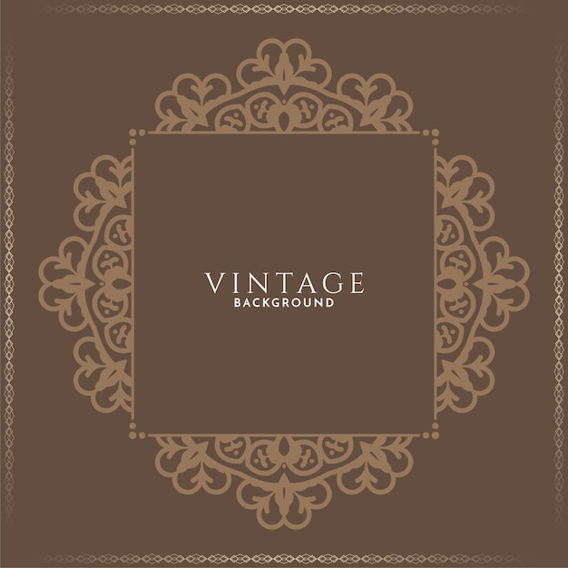 Abstract vintage style luxury design decorative background