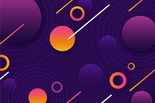 Free vector abstract wallpaper design