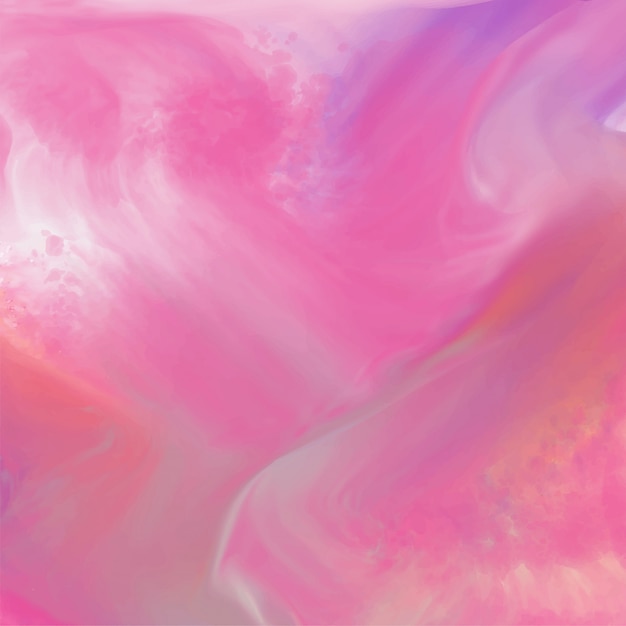 インクの流れを持つ抽象的な水彩の背景