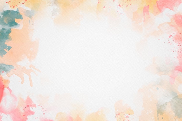 Free vector abstract watercolor background