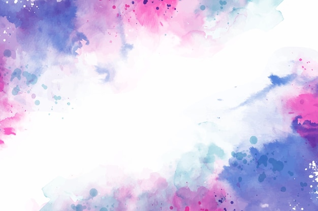 Free vector abstract watercolor background