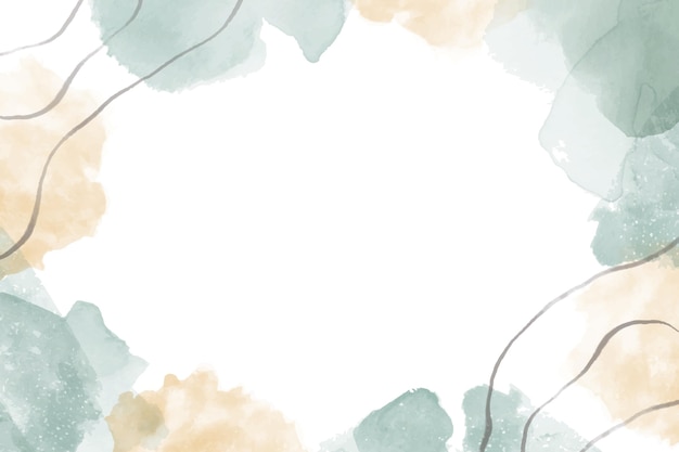 Free vector abstract watercolor background