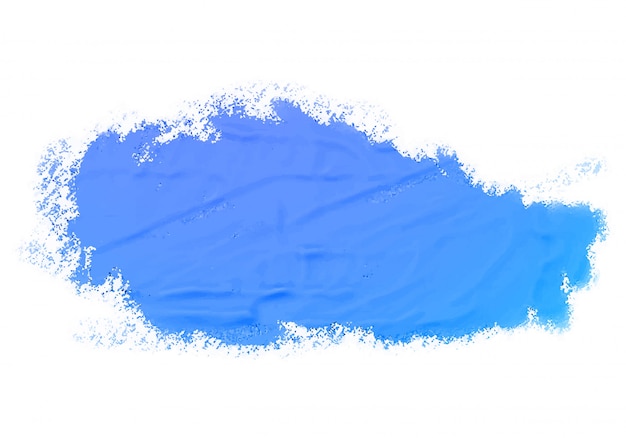 抽象的な水彩青いペンキテクスチャ