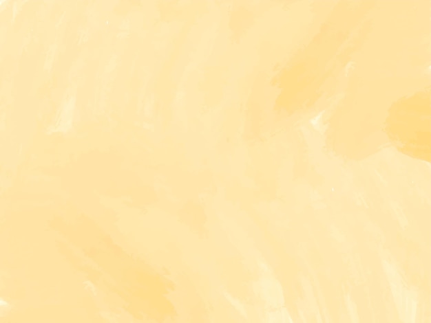 Vettore gratuito fondo giallo morbido di disegno astratto del colpo della spazzola dell'acquerello