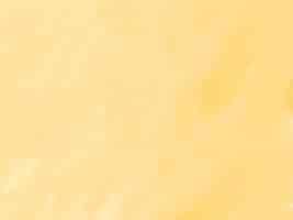 無料ベクター 抽象的な水彩ブラシ ストローク デザインの柔らかい黄色の背景