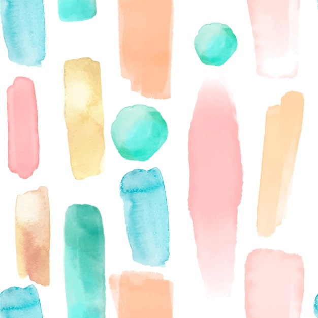 Abstract watercolor colorful pattern