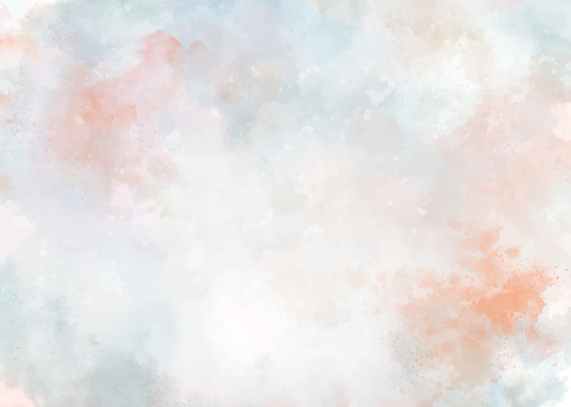 Abstract watercolor pastel background