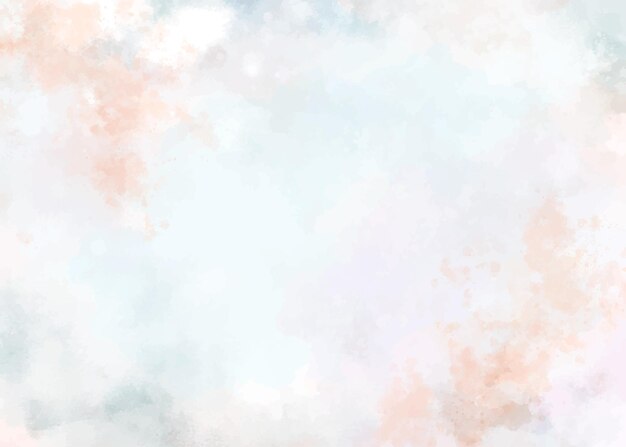 Abstract watercolor pastel background