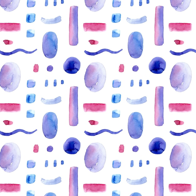 Abstract watercolor pattern