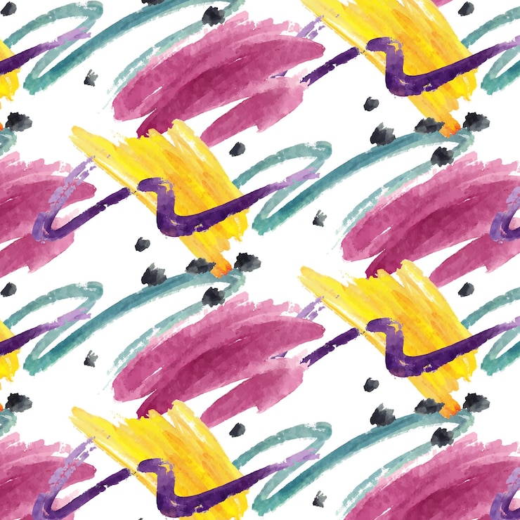 Free Vector abstract watercolor pattern