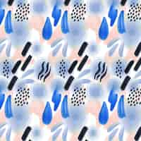 Free vector abstract watercolor pattern