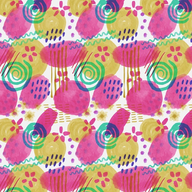 Free vector abstract watercolor pattern