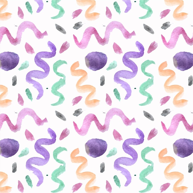 Abstract watercolor pattern