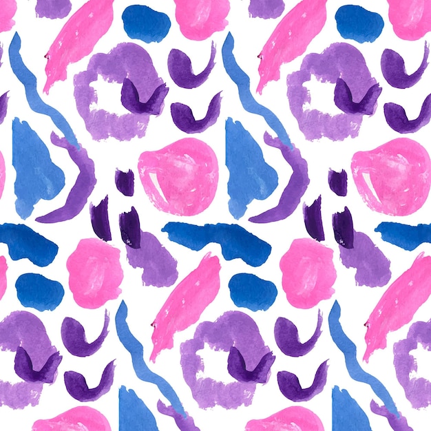 Abstract watercolor pattern