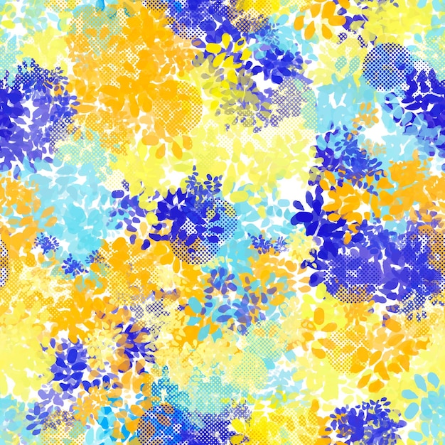 Abstract watercolor pattern