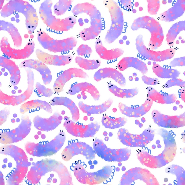 Abstract watercolor pattern