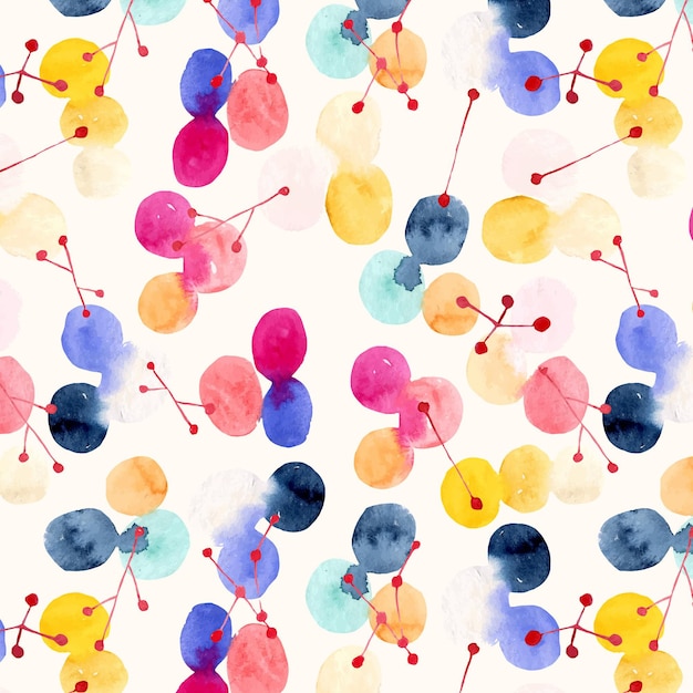 Abstract watercolor pattern