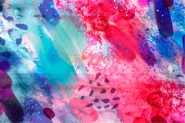 Abstract watercolor seamless pattern copy space