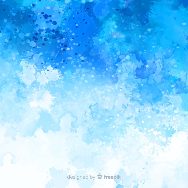 Free vector abstract watercolor stains background