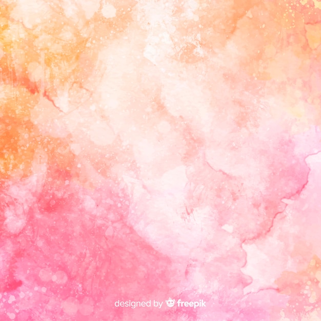 Free vector abstract watercolor stains background