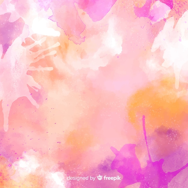 Abstract watercolor stains background