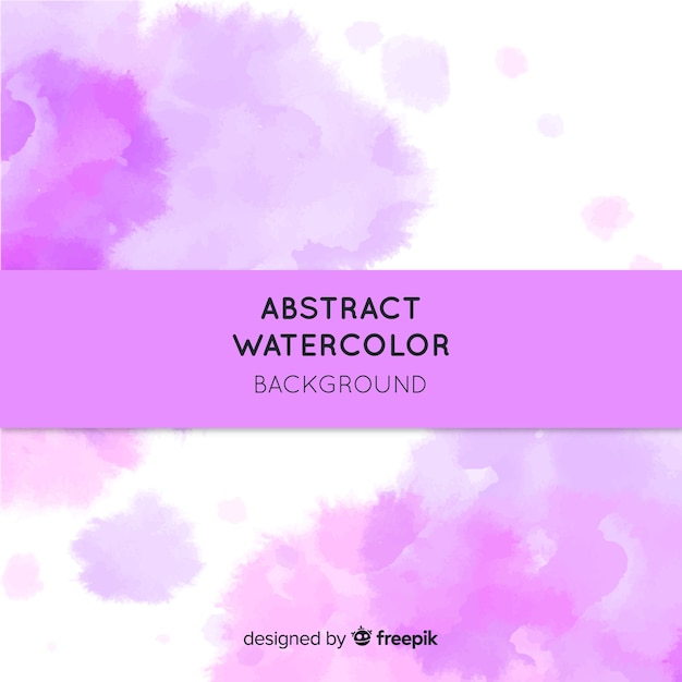 Abstract watercolor stains background