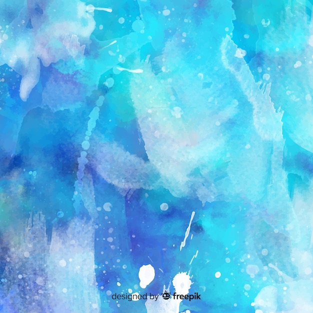 Abstract watercolor stains background