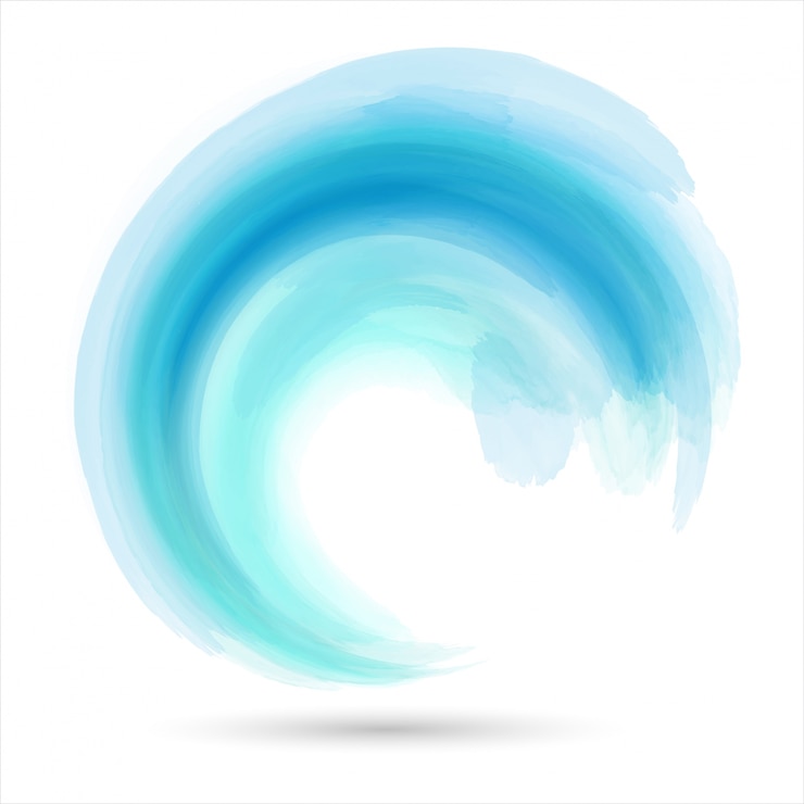 Free Vector abstract watercolor wave