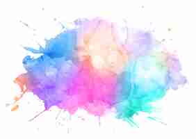 Free vector abstract watercolour splatter design