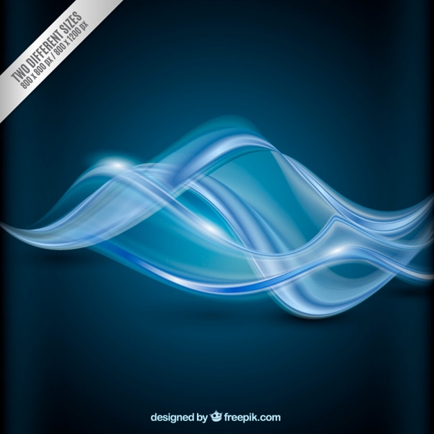 Abstract wave background