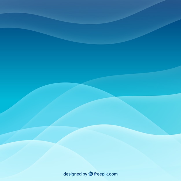 Free vector abstract wave background