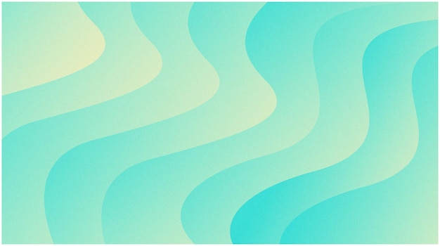 abstract wave design with gradient