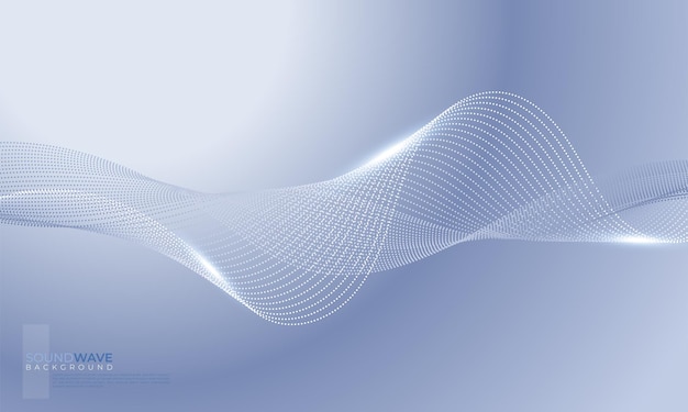 Abstract wave element for design. Digital frequency track equalizer. Stylized line art background. Vector