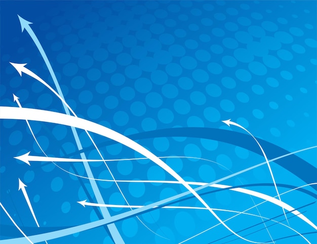 Free Download: Abstract Wave Line Arrow Background with Space for Your Text