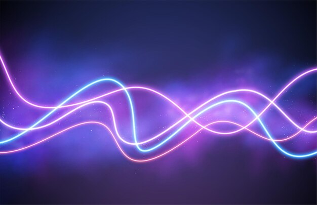 ネオンブルー 画像 無料のベクター ストックフォト Psd